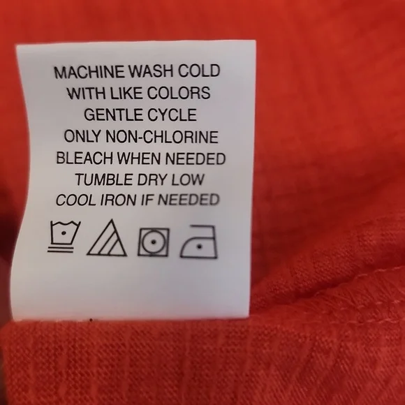 3X NWT Tread & Clover coral Sleavless top. E61 - Picture 7 of 8